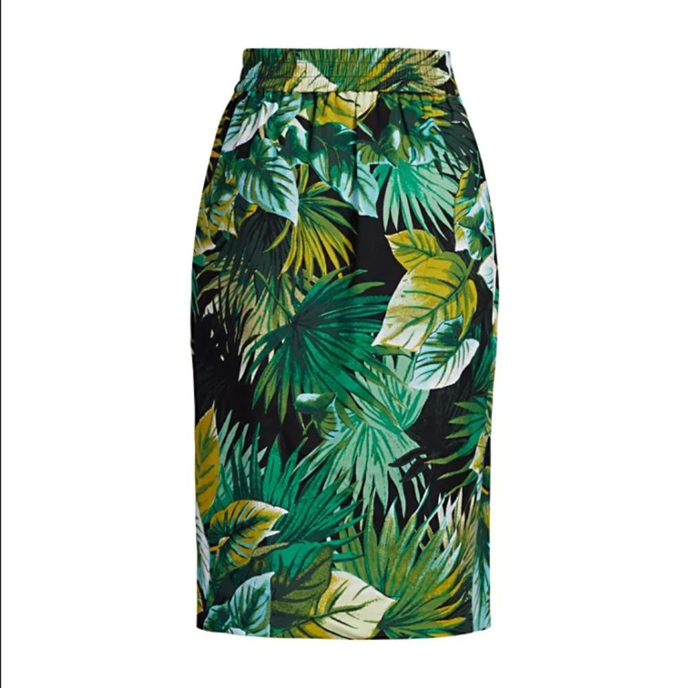 Botanical Wrap Skirt